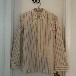 Uniqlo U mens striped shirt
